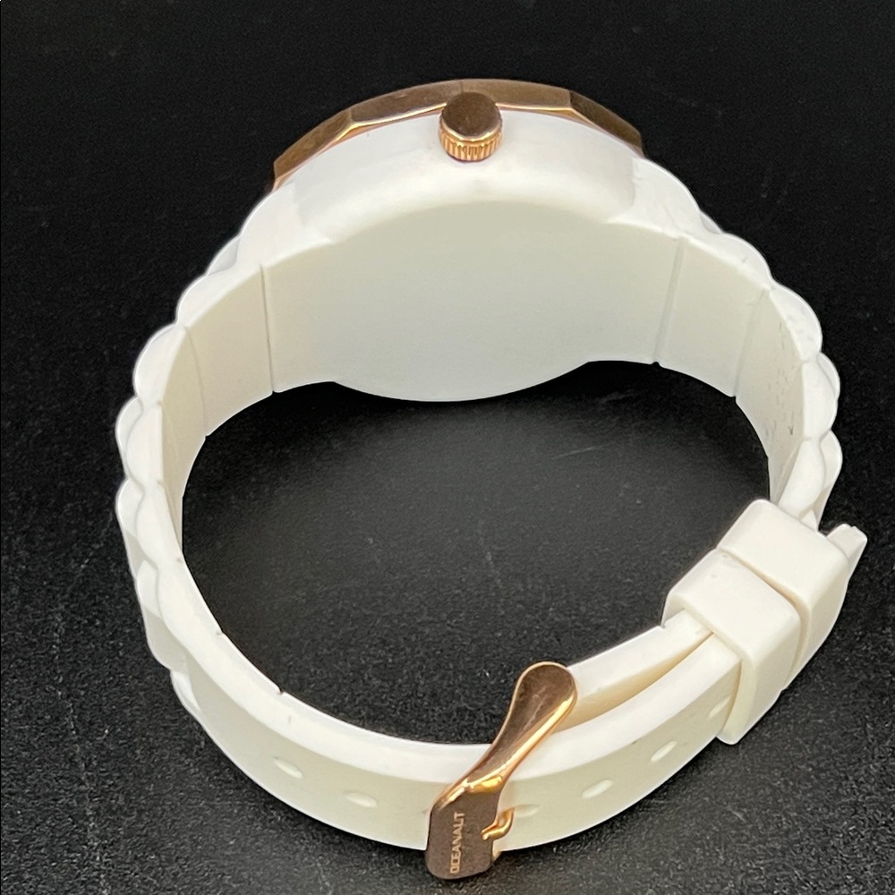 Oceanaut Sport White & Rose Gold Aqua Watch, Never Worn - Picture 9 of 11